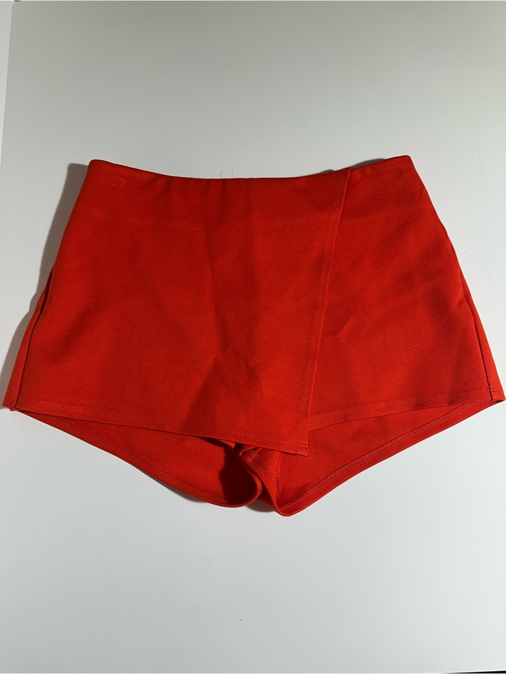 Superdown Red Mini Skort High Waisted Zip Back REVOLVE Women’s